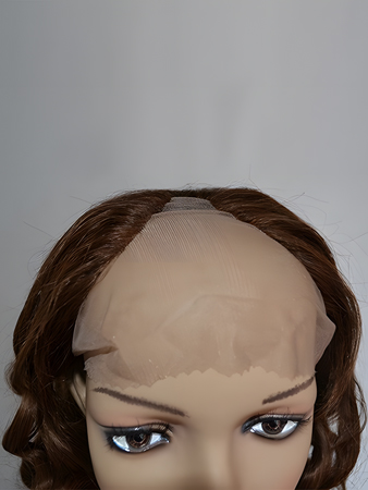 Long Curly Remy Human Hair U Part Wig