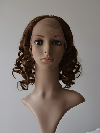 Shoulder Length Spiral Curls U Part Wig