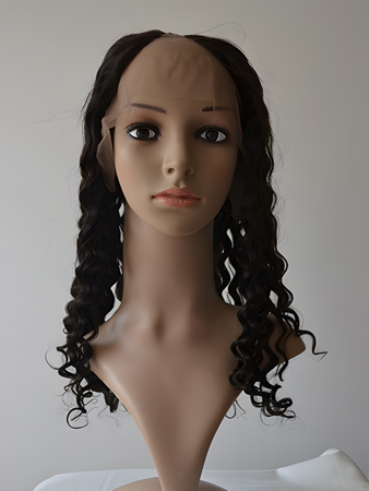 Fashion Long Curly U Part Wig