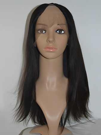 Natural Straight Remy Hair U Part Wig