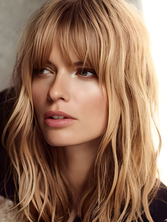 Wavy Long New Style Human Hair Capless Wig