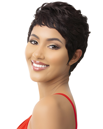 Stunning Capless Wavy Synthetic Pixie Wig