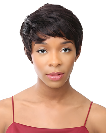 Fine Synthetic Short Straight Capless Wig