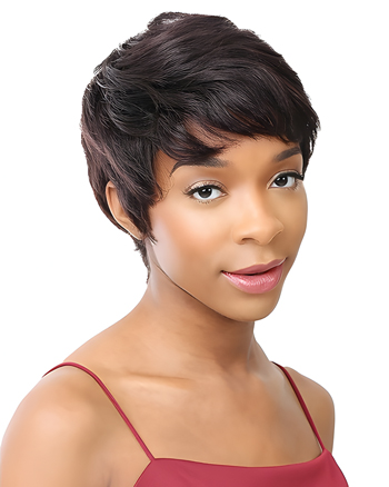 Fine Synthetic Short Straight Capless Wig