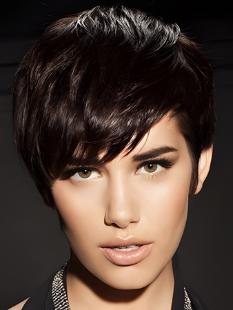 Synthetic Straight Full Lace Wig