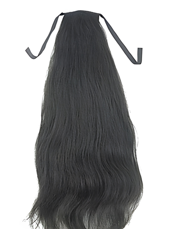 Human Hair Straight Ponytail