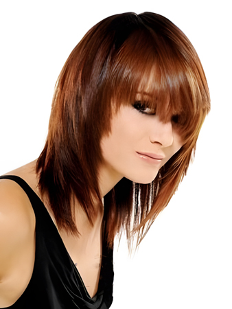Medium Straight Capless Human Hair Wig