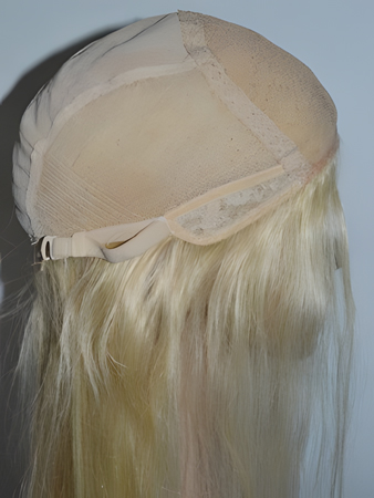 Long Curly No Bang Lace African American Wig