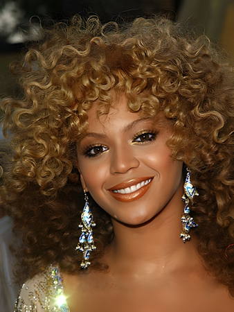 Mid-Length Curly Synthetic Capless African American Wig
