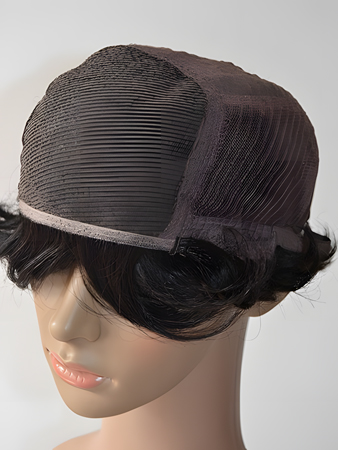 Curly Lace African American Wig