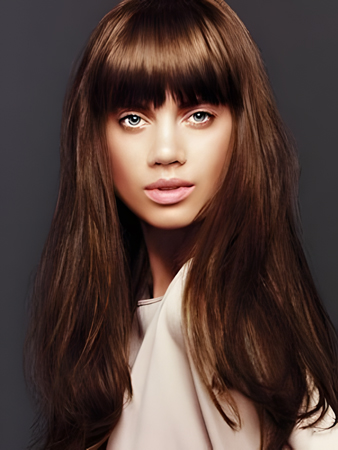 Charming Remy Human Hair Wavy Capless Wig