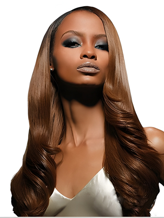 Popular Lace Front Synthetic Long Wavy Wig