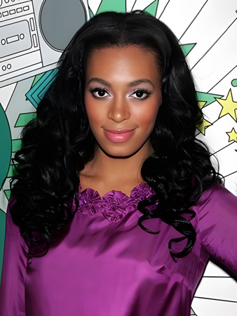 Awesome Lace Front Wavy Synthetic Wig