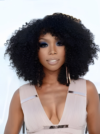 Synthetic Capless Curly Wig