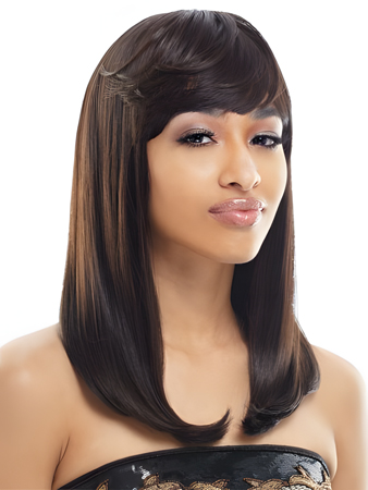Seductive Capless Human Hair Straight Wig