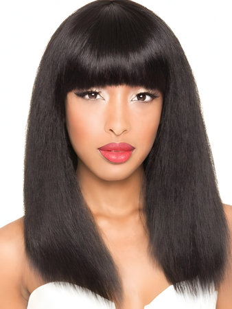 Amazing Capless Straight Human Hair Wig