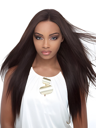 Charming Straight Lace Front Synthetic Wig