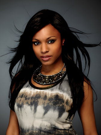 Graceful Long Synthetic Lace Front African American Wig