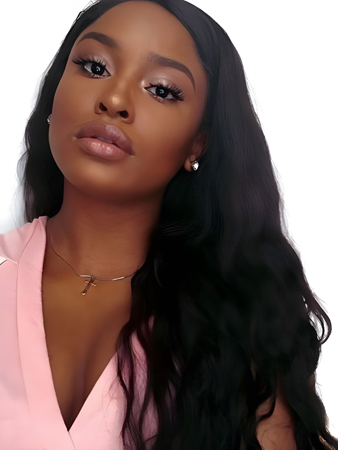 Amazing Lace Front Remy Human Hair Wavy Wig