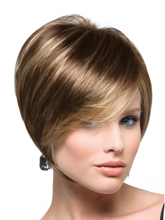 Bob Style Shasta Highly Fashionable Style Gray Wig