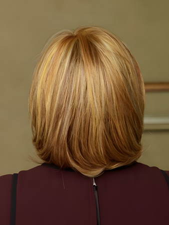 Natural Straight Sleek Length Human Hair Bob Wig