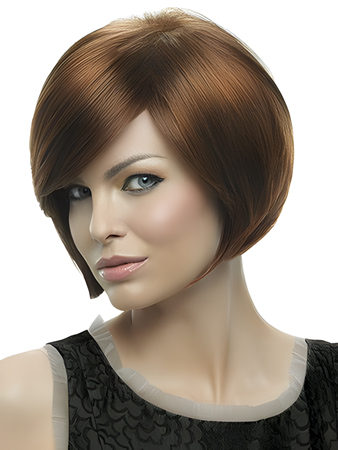 Straight Lace Front Synthetic Attractive  Bob Wig