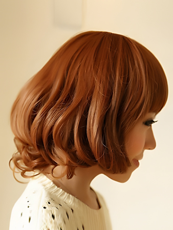 Bob Style Curly Sweet Lolita Wig