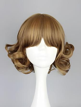 Bob Style Curly Classic Lolita Wig
