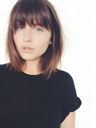 Natural Capless Straight Synthetic Bob Wig