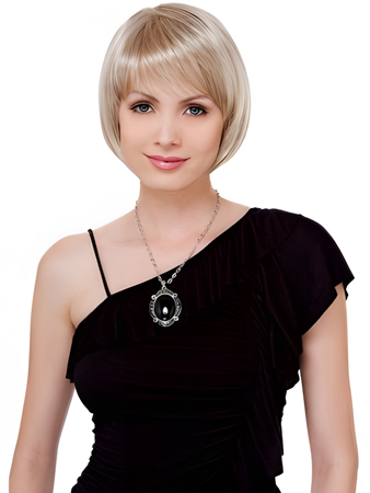 Bob Style Sliky chin length layered Wig