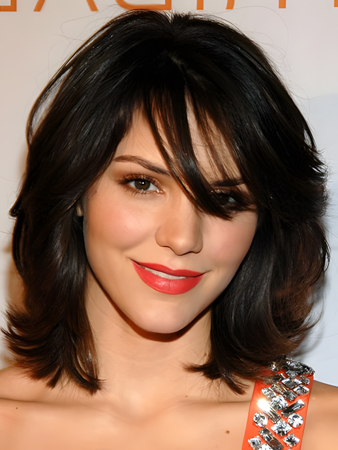 Top Quality Katherine McPhee Hairstyle Human Hair Wig