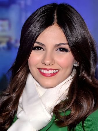 Victoria Justice Hairstyle Full Lace Celebrity Wig