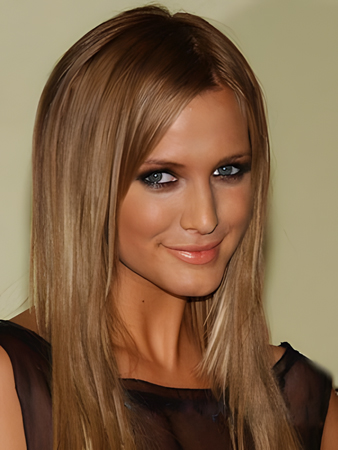 Ashlee Simpson Prodigious Synthetic Straight Lace Front Wig