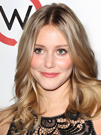 Julianna Guill Lace Front Wavy Synthetic Wig