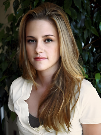 Long Kristen's Hand Tied Human Hair Celebrity Wig