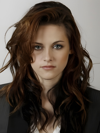 Good Kristen Stewart Wavy Lace Front Synthetic Wig