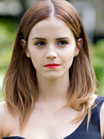 Popular Emma Watson Straight Lace Front Remy Human Hair Wig