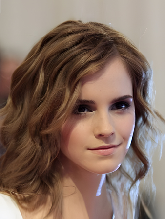 Marvelous Emma Watson Wavy Lace Front Remy Human Hair Wig
