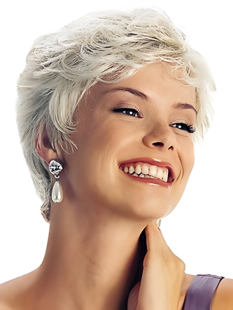 Fashion Short Synthetic Capless Wig