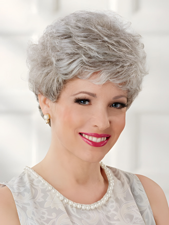 Lightweight Great Style Gray Wig
