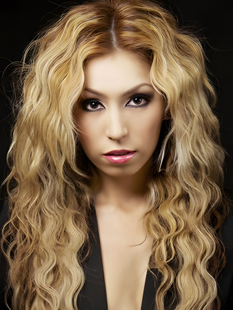 Durable Brazilian Remy Hair Wavy Lace Front Wig