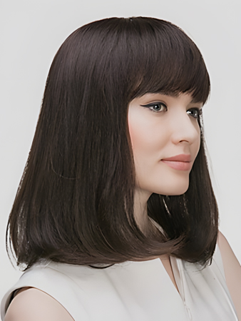 Seductive Straight Capless Brazilian Remy Hair Wig