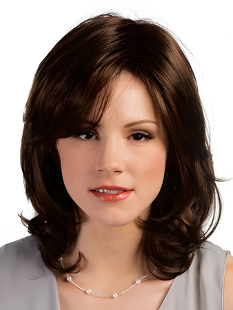 Magnificent Remy Human Hair Wavy Capless Wig