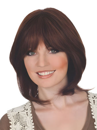 Stupendous Lace Front Natural Straight Human Hair Wig