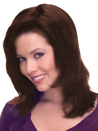 Concise Remy Human Hair Straight Lace Front Wig