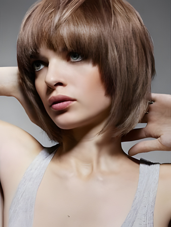 Pretty Remy Human Hair Straight Capless Wig