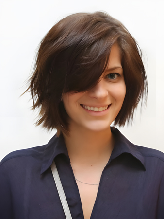 Nice-looking Capless Remy Human Hair Straight Wig