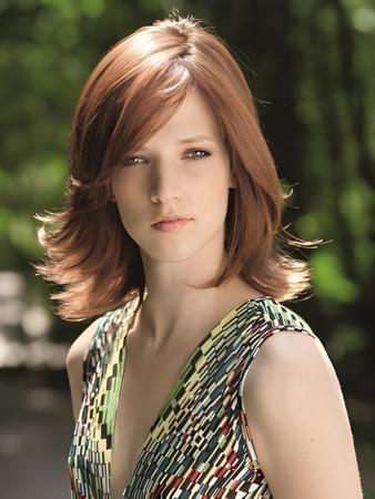 Wonderful Lace Front Wavy Remy Human Hair Wig