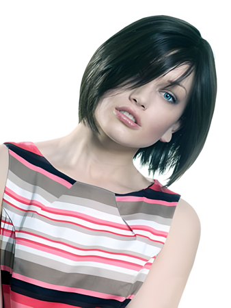 Stunning Front Lace Bob Style Human Hair Wig