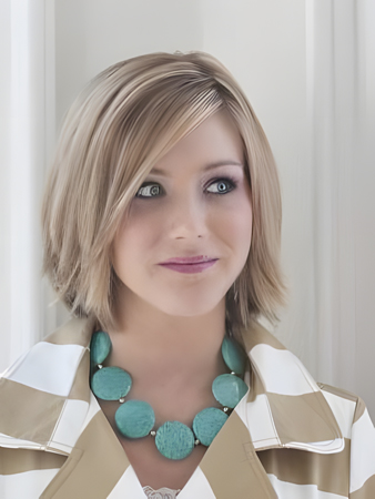 Sweet Remy Human Hair Straight Lace Front Wig